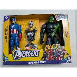 Marvel Avengers Titan Hero Series 12" Action Figures Venom Hulk Captain America